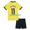 Maillot de Supporter Chelsea Timo Werner 11 Extérieur 2021-22 Pour Enfant